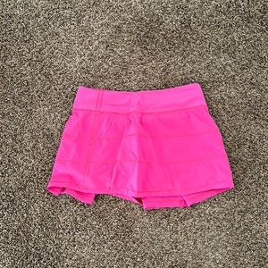 Lululemon pace rival mid rise skirt
